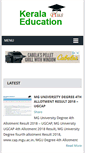 Mobile Screenshot of keralapluseducation.com